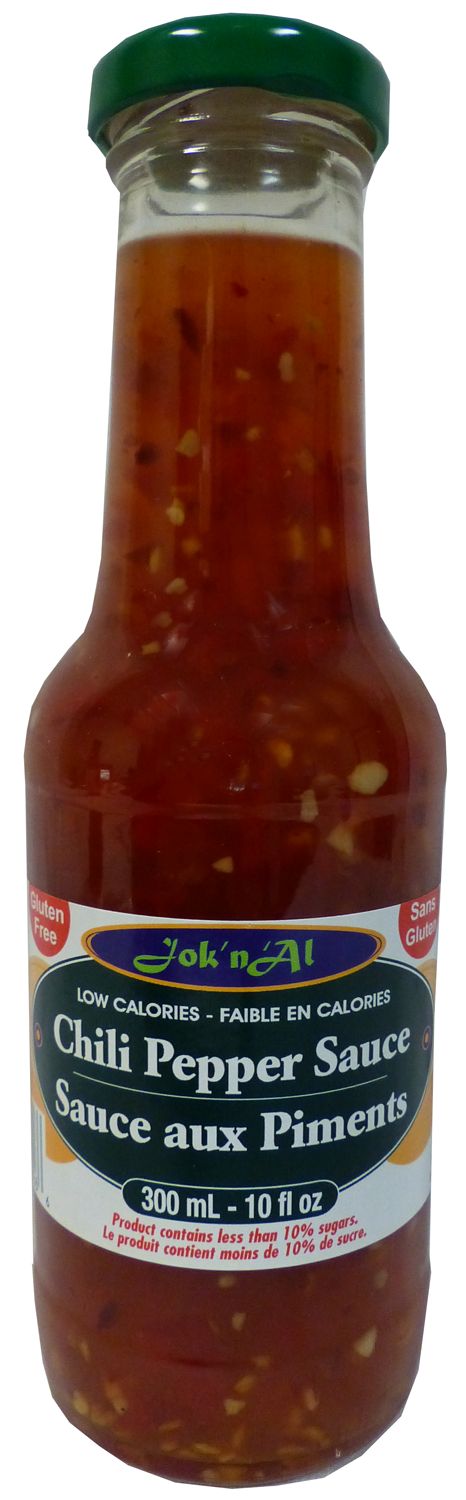 Jok n Al Low Calorie Chili Pepper Sauce 10 fl. oz. - High-quality Gluten Free by Jok n Al at BariatricPal Store
