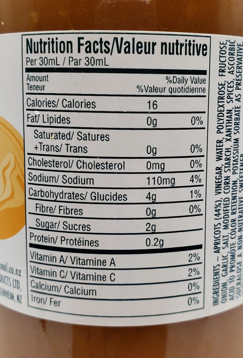 Jok n Al Low Calorie Apricot Sauce 10 fl. oz. - High-quality Gluten Free by Jok n Al at BariatricPal Store