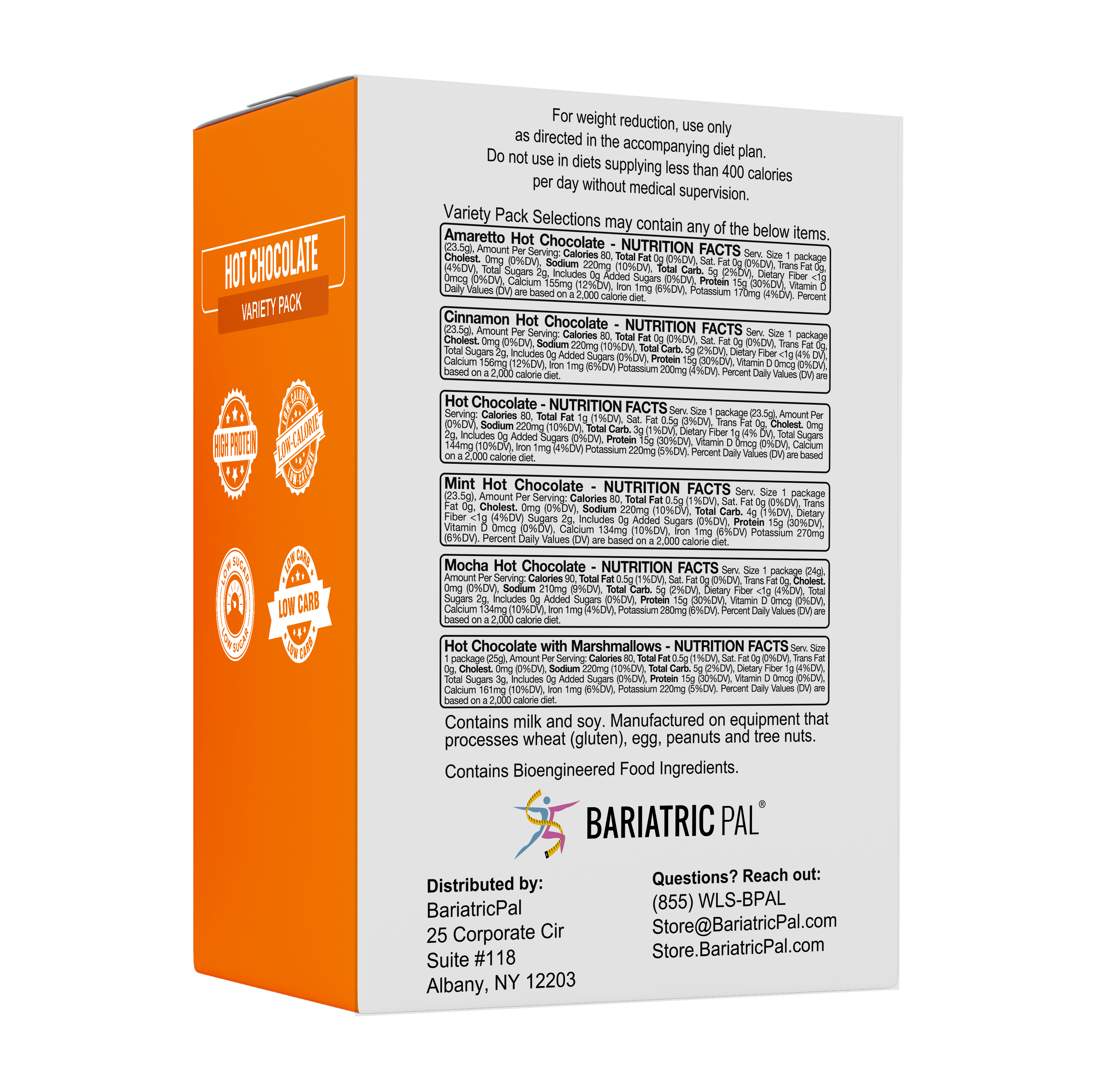 BariatricPal Hot Chocolate Protein Drink - Variety Pack - High-quality Hot Drinks by BariatricPal at BariatricPal Store