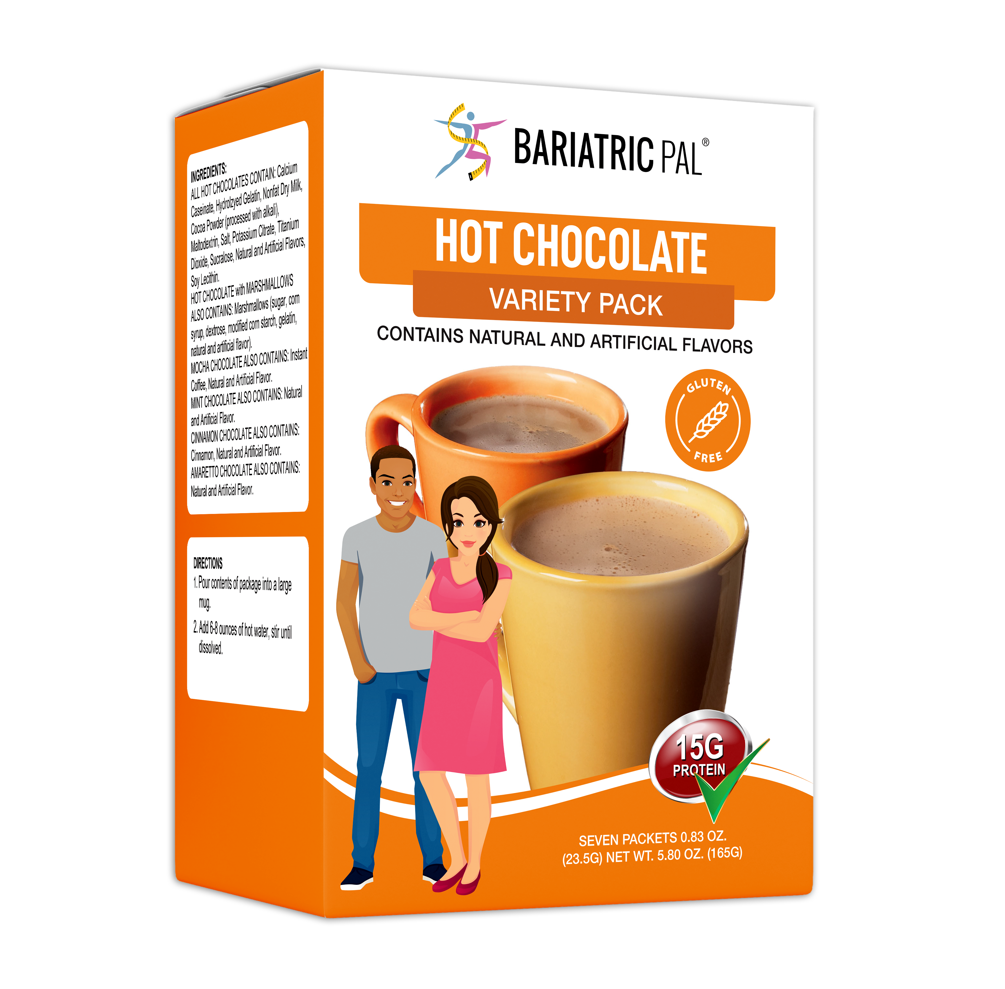 BariatricPal Hot Chocolate Protein Drink - Variety Pack - High-quality Hot Drinks by BariatricPal at BariatricPal Store