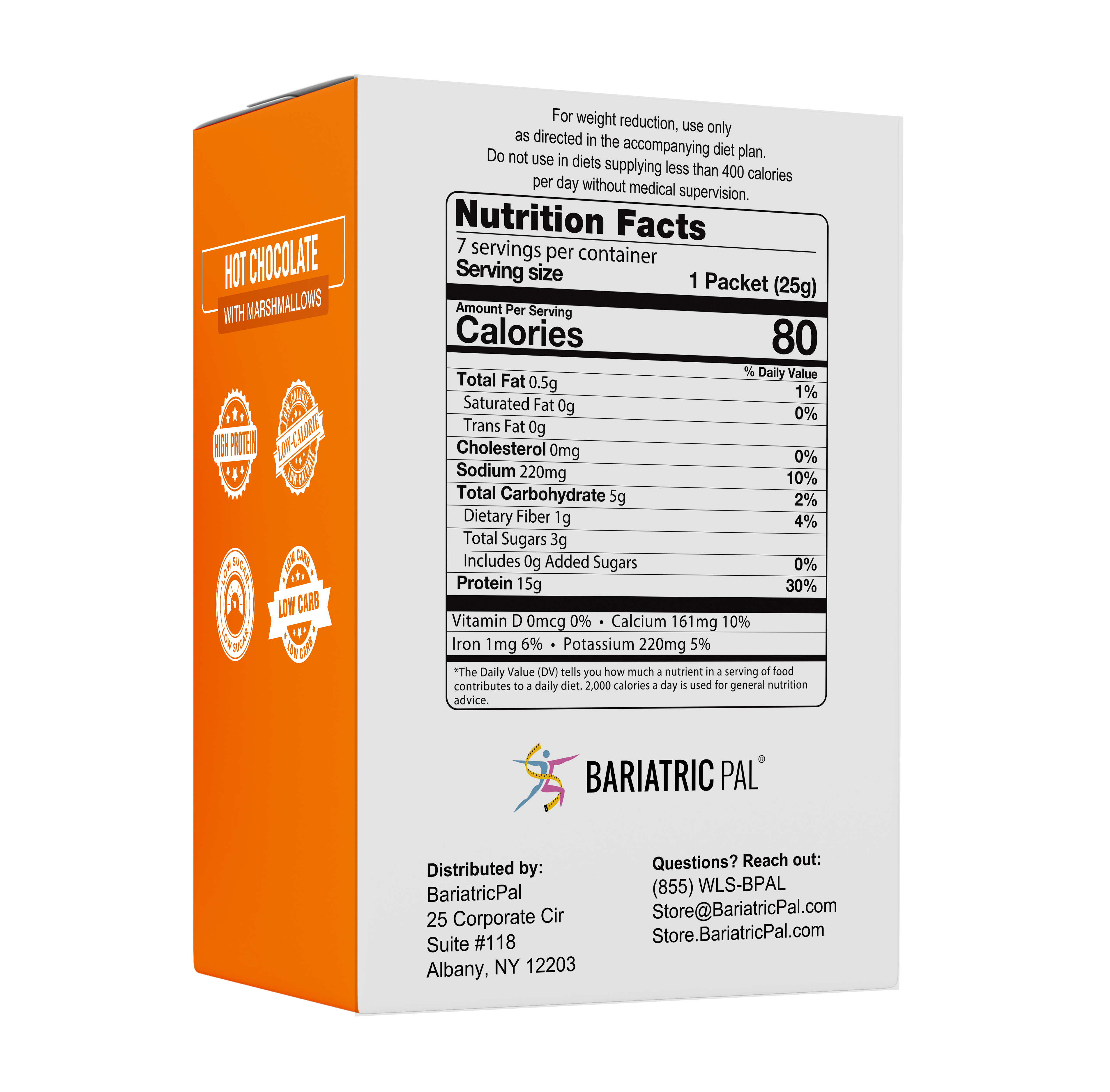 BariatricPal Hot Chocolate Protein Drink - Hot Chocolate with Marshmallows - High-quality Hot Drinks by BariatricPal at BariatricPal Store