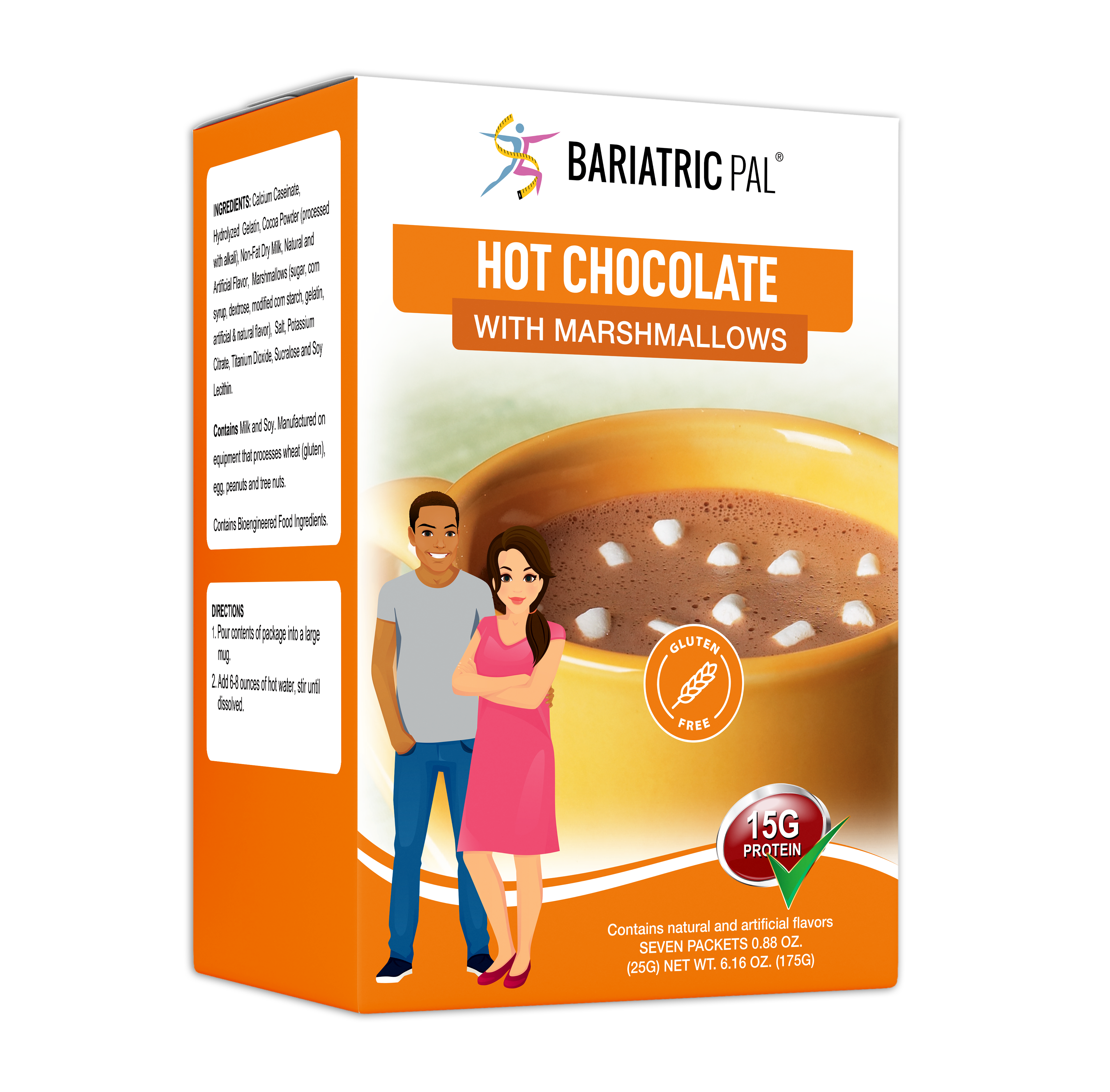 BariatricPal Hot Chocolate Protein Drink - Hot Chocolate with Marshmallows - High-quality Hot Drinks by BariatricPal at BariatricPal Store
