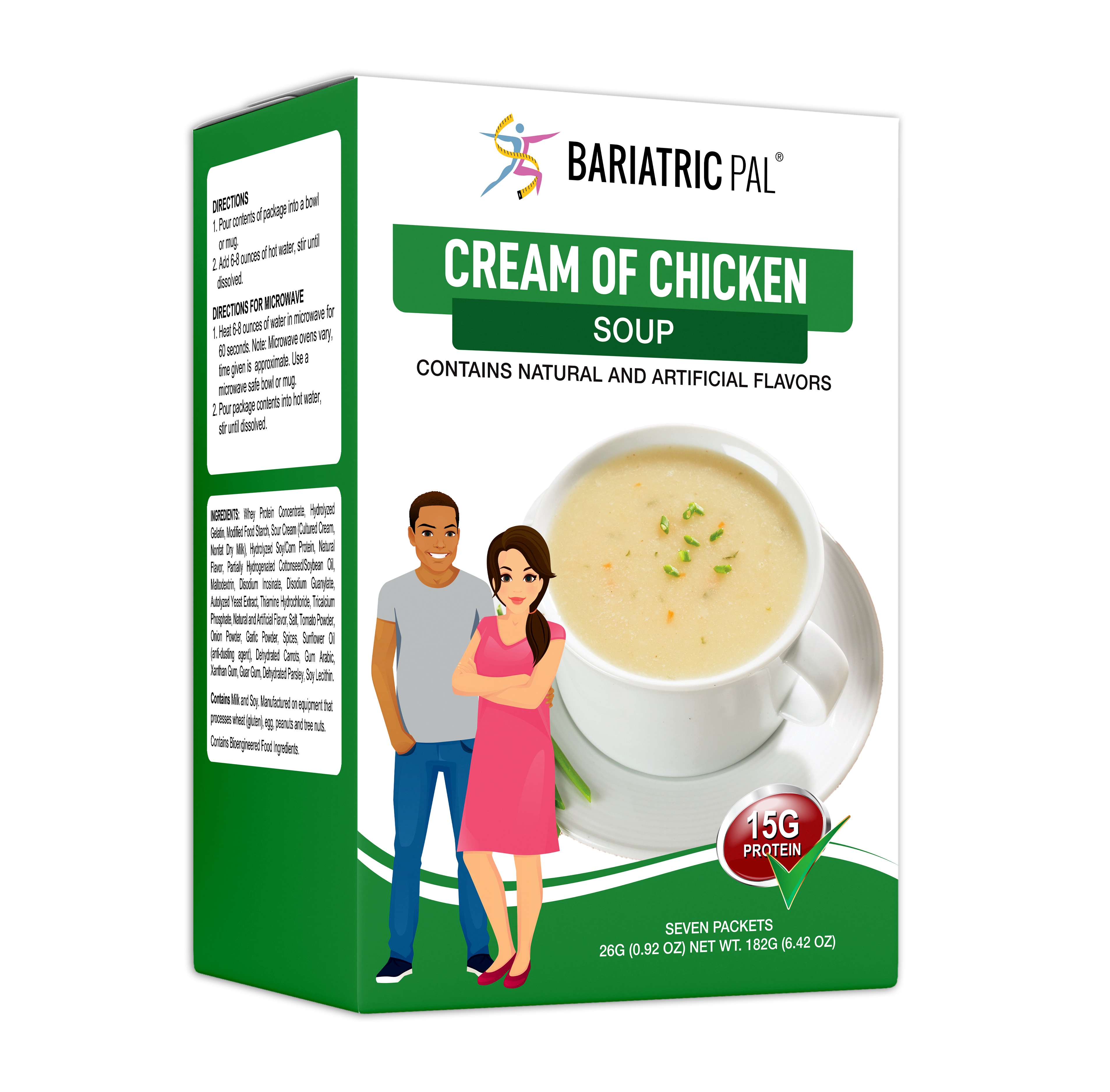 BariatricPal Protein Soup - Cream Of Chicken - High-quality Soups by BariatricPal at BariatricPal Store