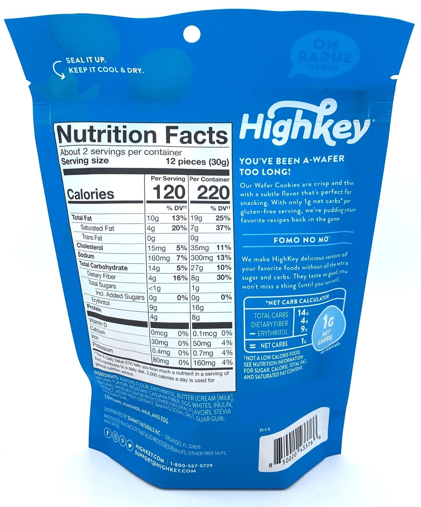 #Flavor_Vanilla Wafer #Size_One Pack (2 oz)