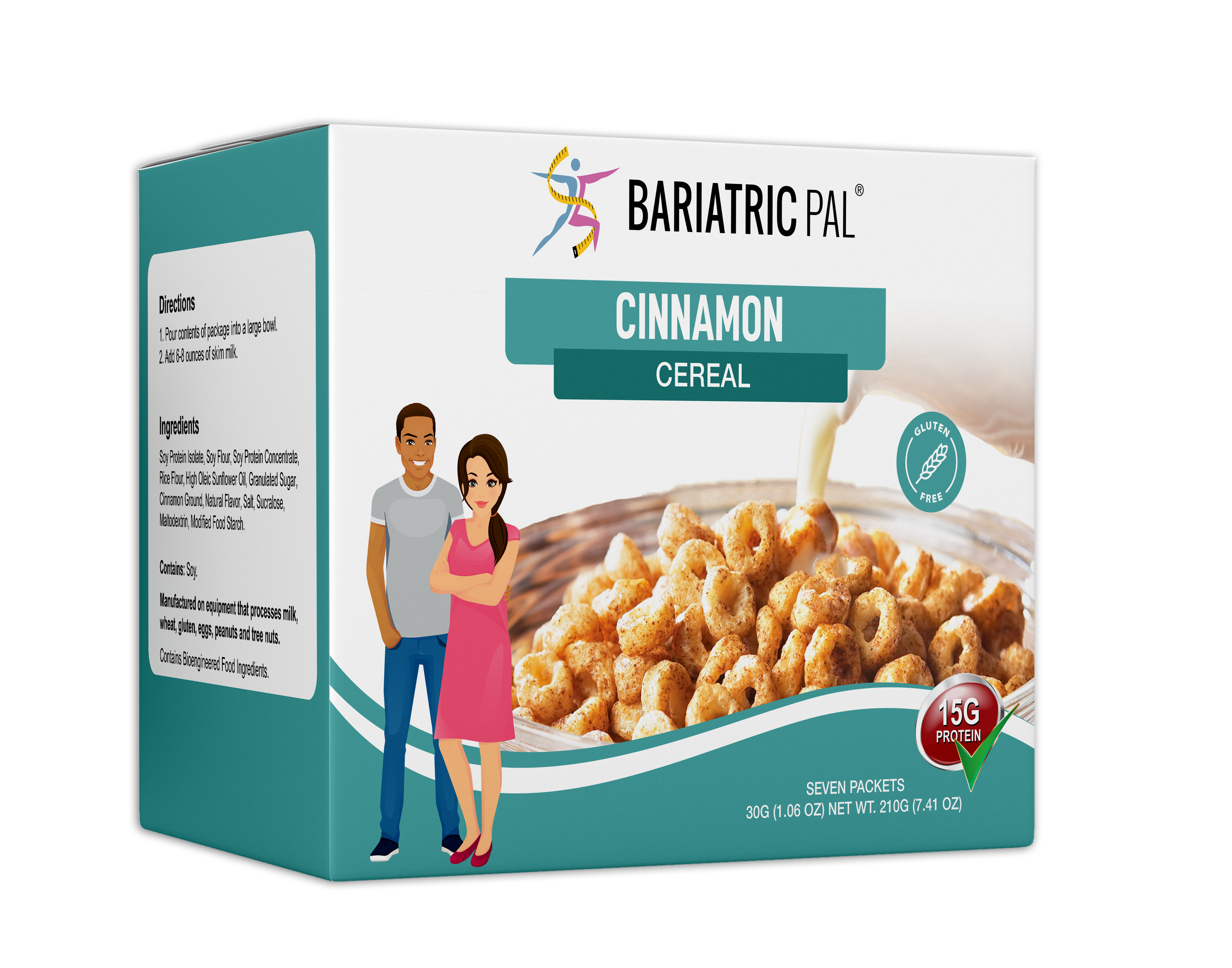 BariatricPal Protein Cereal - Cinnamon Vanilla - High-quality Cereal by BariatricPal at BariatricPal Store
