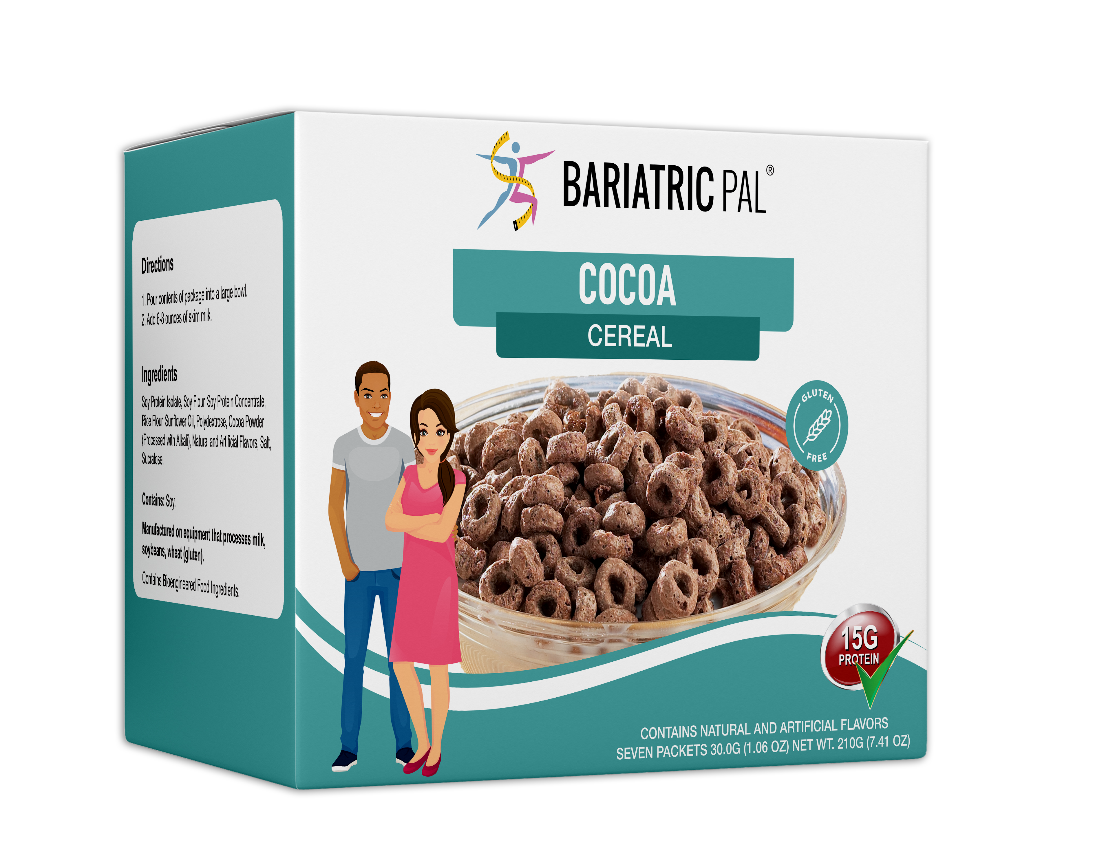 BariatricPal Protein Cereal - Rich Cocoa - High-quality Cereal by BariatricPal at BariatricPal Store