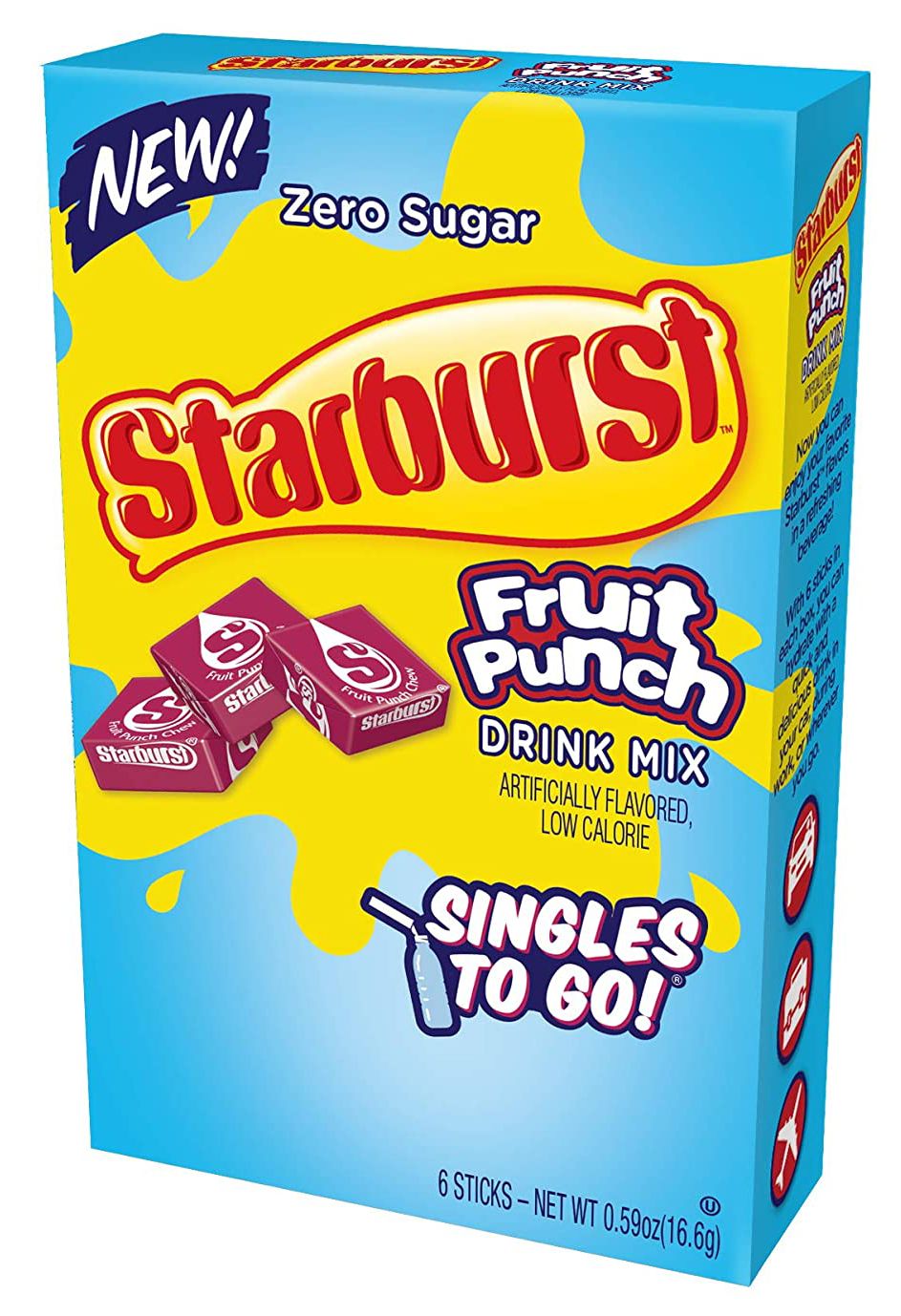 #Flavor_Fruit Punch #Size_6 sticks