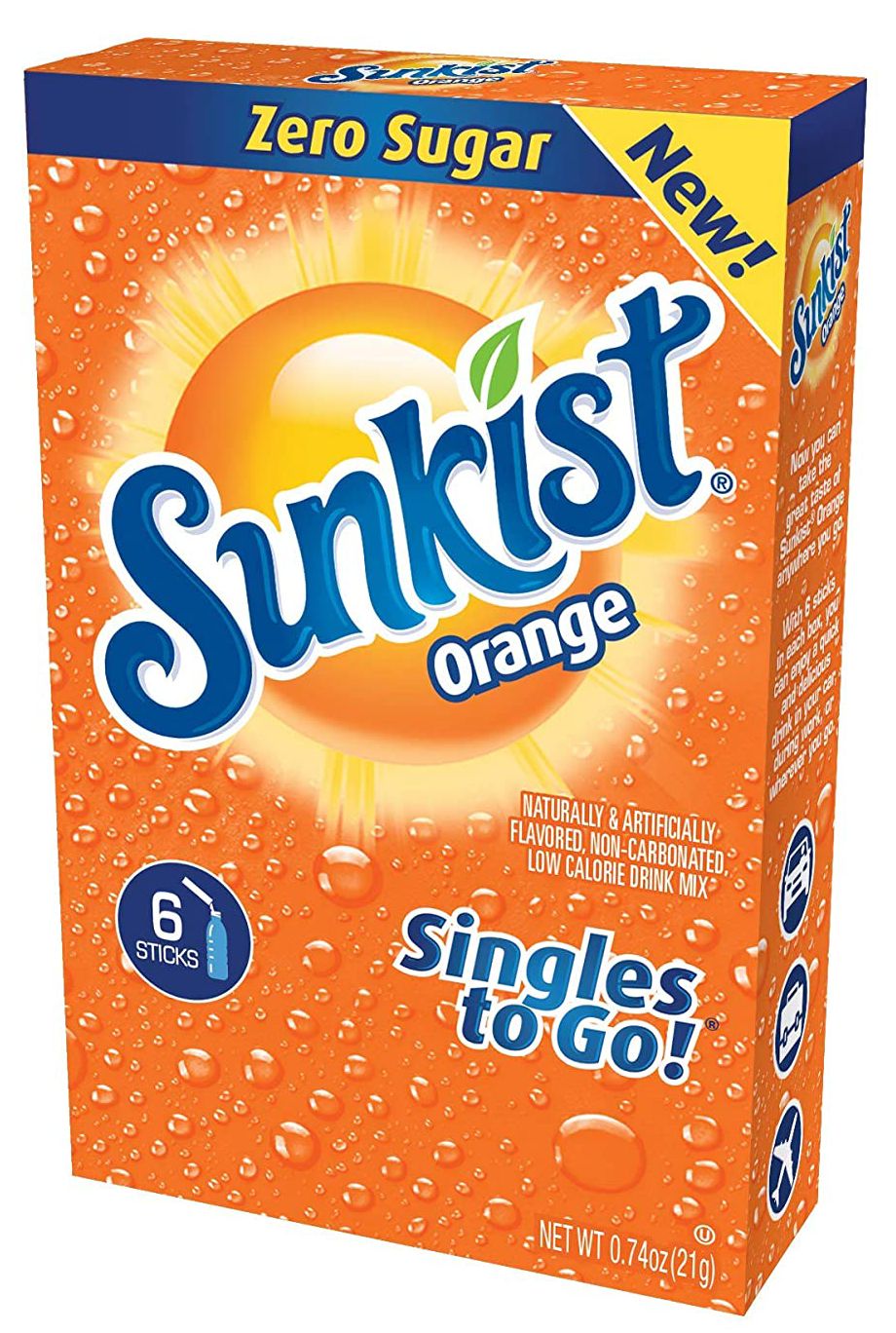 #Flavor_Orange #Size_6 sticks