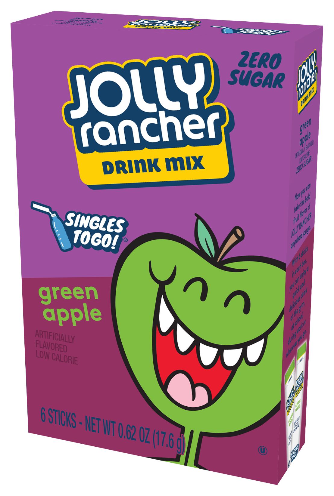 #Flavor_Green Apple #Size_6 sticks