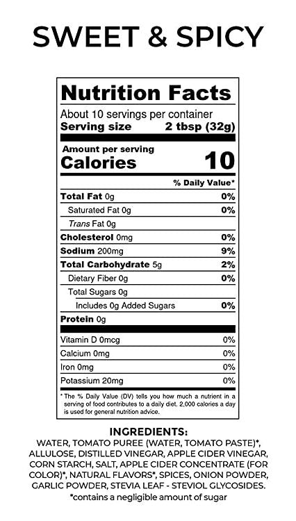 #Flavor_Sweet & Spicy #Size_11 oz