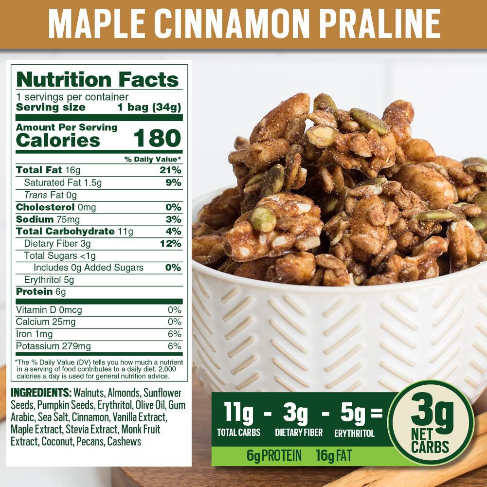 #Flavor_Maple Cinnamon Praline
