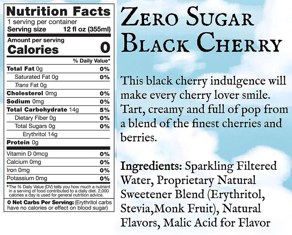 #Flavor_Black Cherry #Size_4 cans