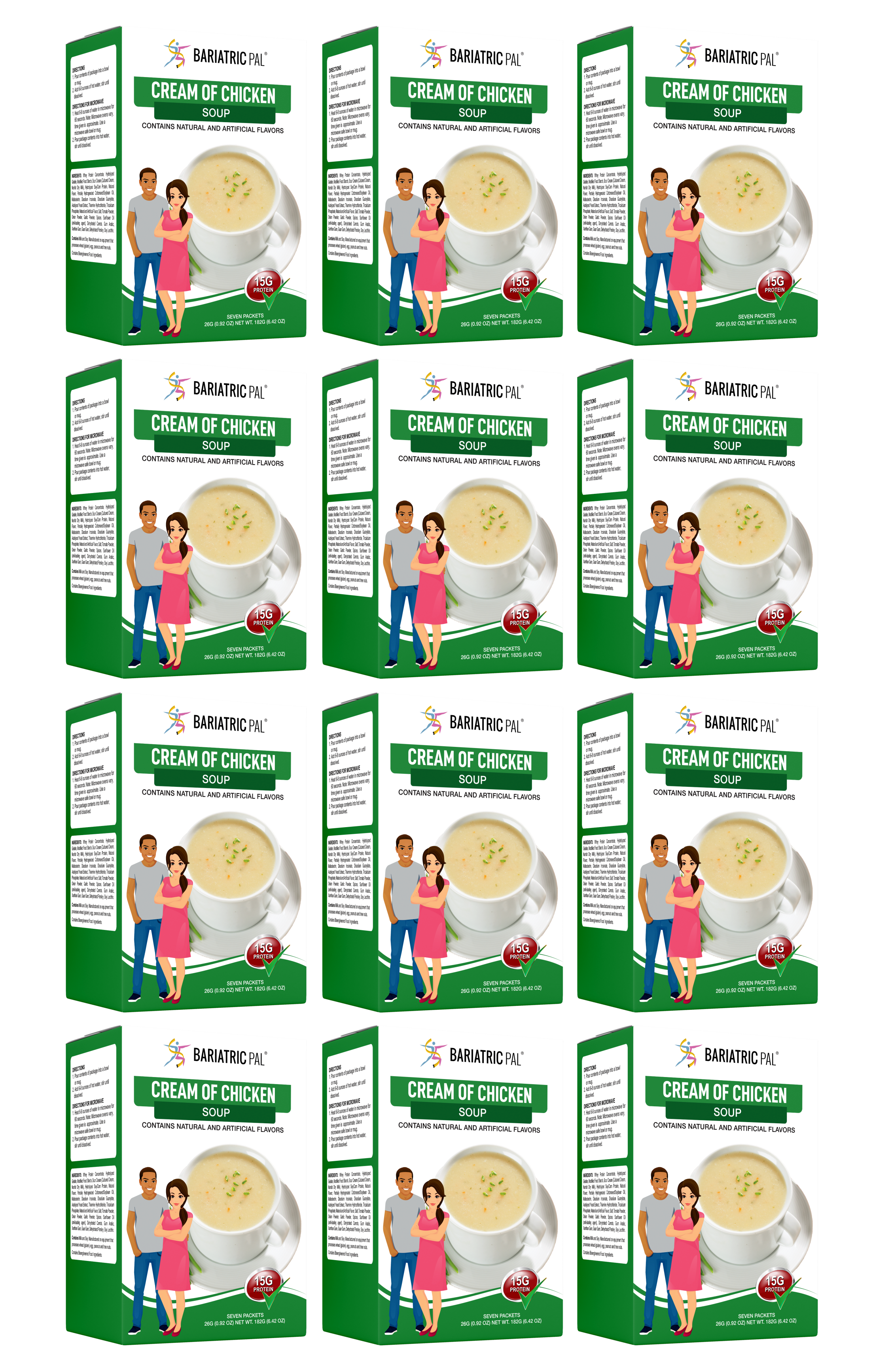 BariatricPal Protein Soup - Cream Of Chicken - High-quality Soups by BariatricPal at BariatricPal Store