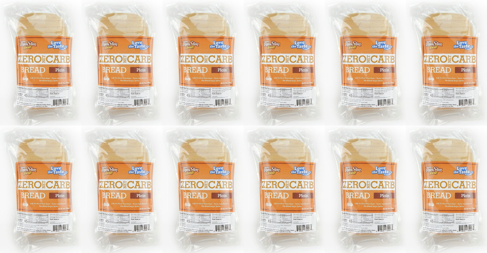 ThinSlim Foods Zero Carb Protein Bread - Plain - High-quality Protein Bread by ThinSlim Foods at BariatricPal Store