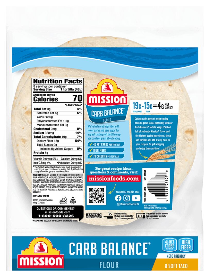 #Flavor_Flour, 7.5 inch #Size_8 tortillas