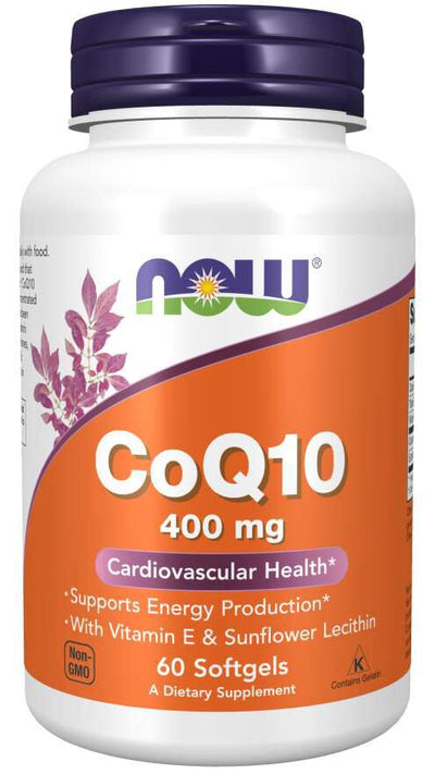 CoQ10 by NOW Foods - High-quality COQ10 by NOW Foods at BariatricPal Store