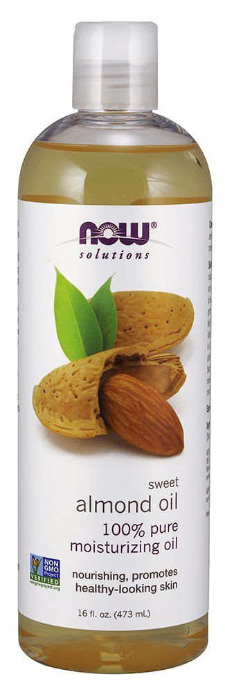 NOW Almond Oil 16 fl oz. - High-quality Oils/EFAs by NOW at BariatricPal Store