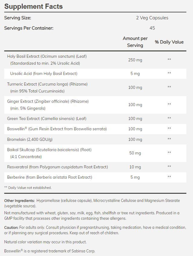 NOW D-Flame 90 veg capsules - High-quality Herbs by NOW at BariatricPal Store