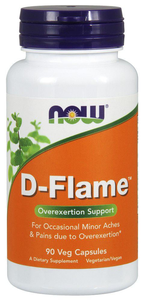 NOW D-Flame 90 veg capsules - High-quality Herbs by NOW at BariatricPal Store