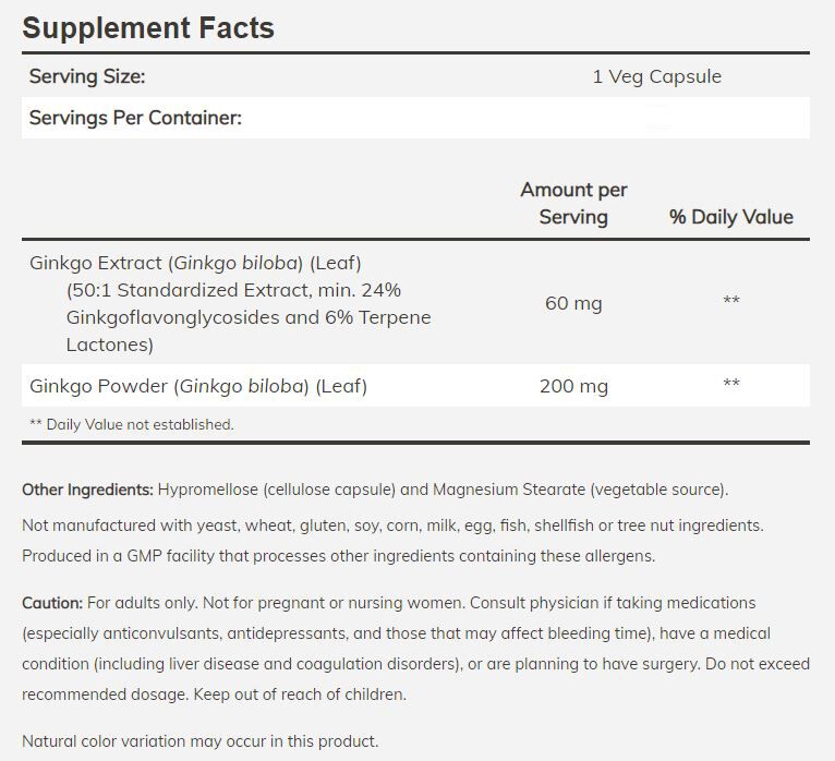 #Dosage_60mg #Size_120 veg capsules