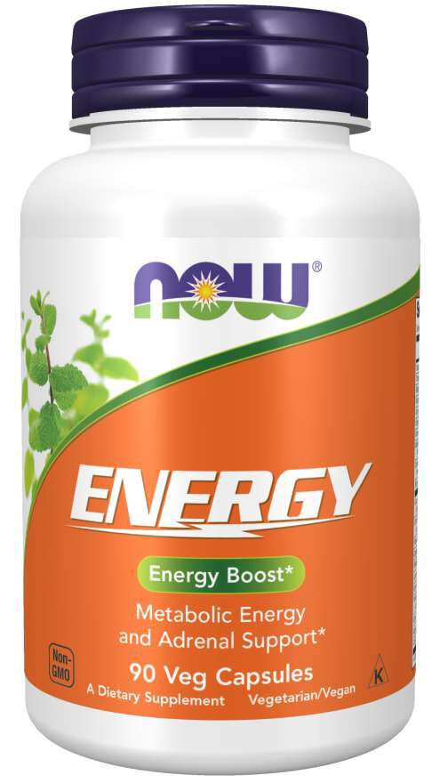 NOW ENERGY 90 veg capsules - High-quality Diet and Weight Loss by NOW at BariatricPal Store