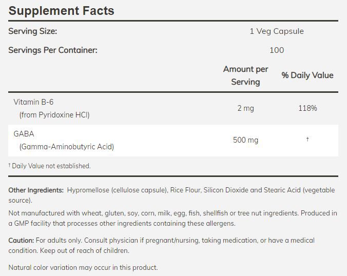 #Dosage_500 mg #Size_100 veg capsules