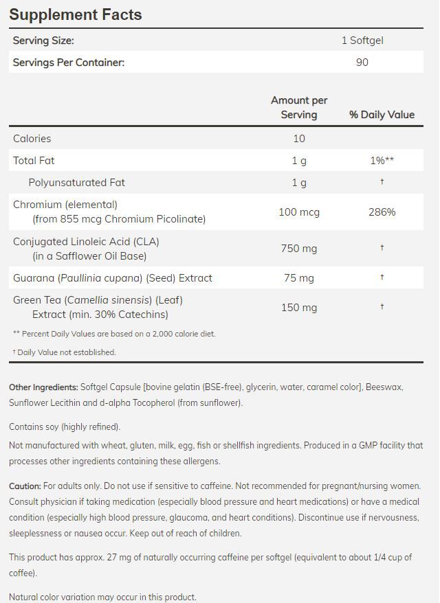 NOW CLA Extreme 90 softgels - High-quality Diet and Weight Loss by NOW at BariatricPal Store