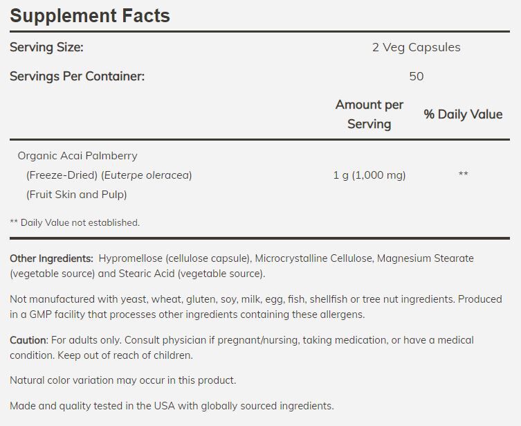 #Flavor_500 mg #Size_100 veg capsules