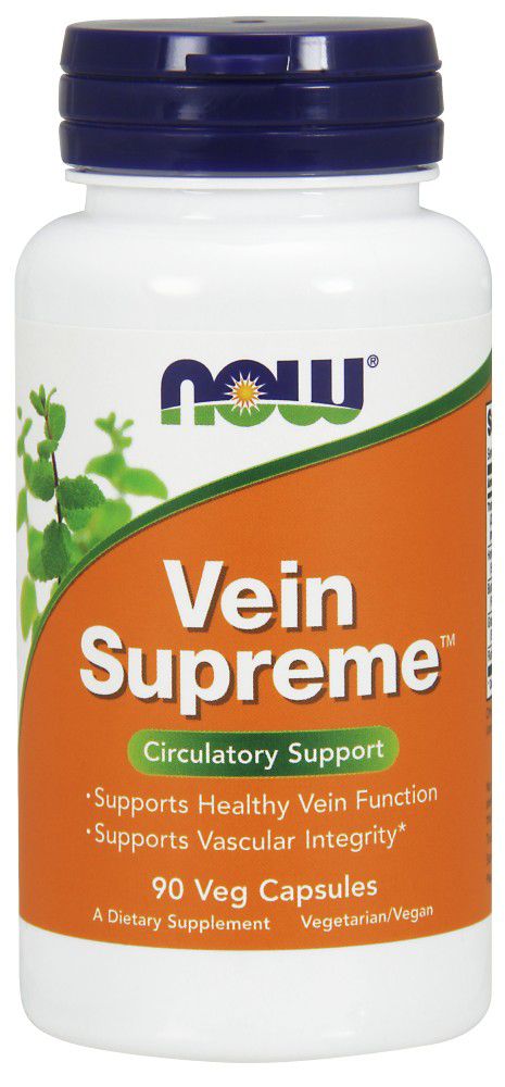 NOW Vein Supreme 90 veg capsules - High-quality Herbs by NOW at BariatricPal Store