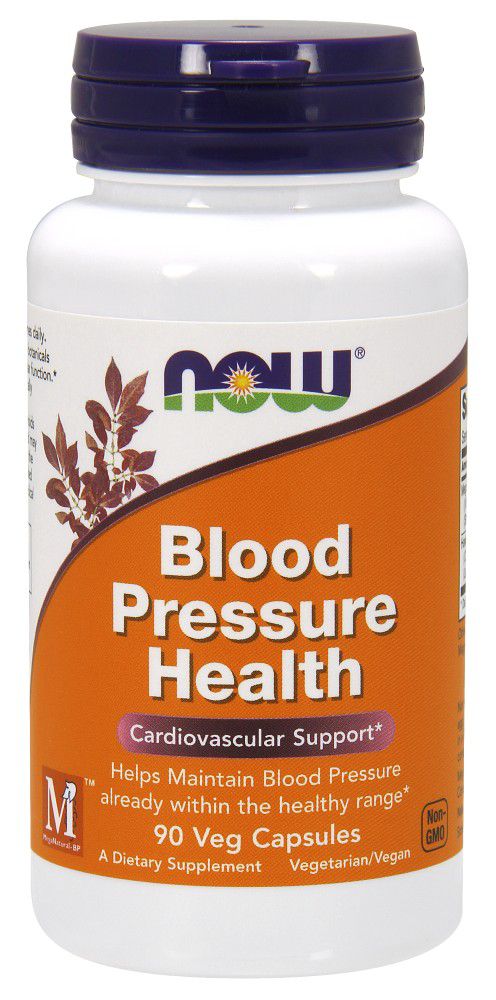 NOW Blood Pressure Health 90 veg capsules - High-quality Gluten Free by NOW at BariatricPal Store