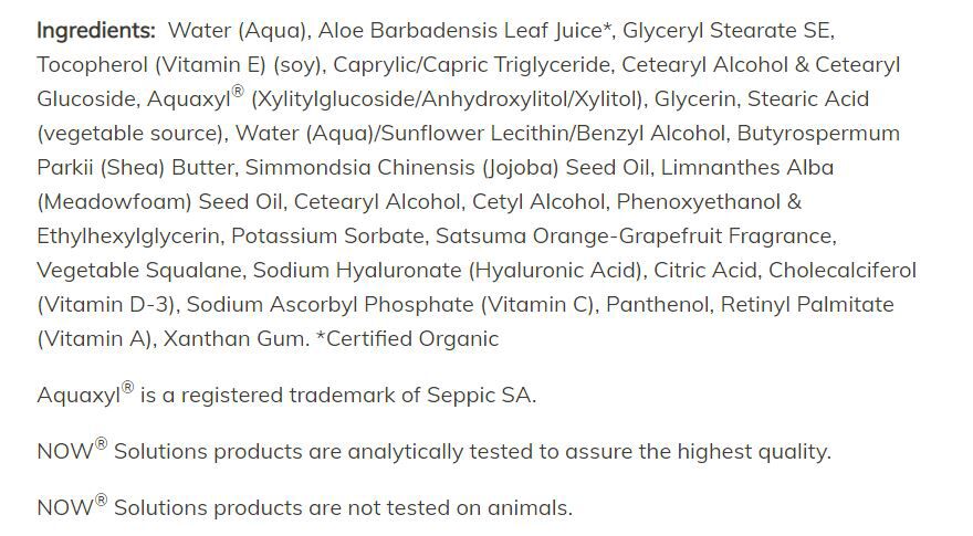 NOW Vitamin D-3 Cream 4 fl oz. - High-quality Beauty and Personal Care by NOW at BariatricPal Store