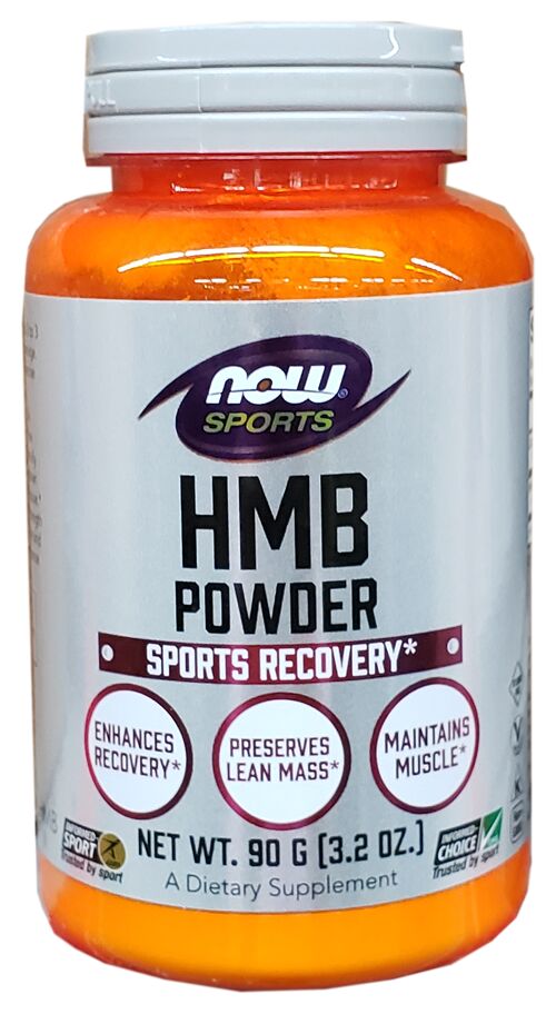 NOW HMB Powder 90 grams - High-quality Gluten Free by NOW at 