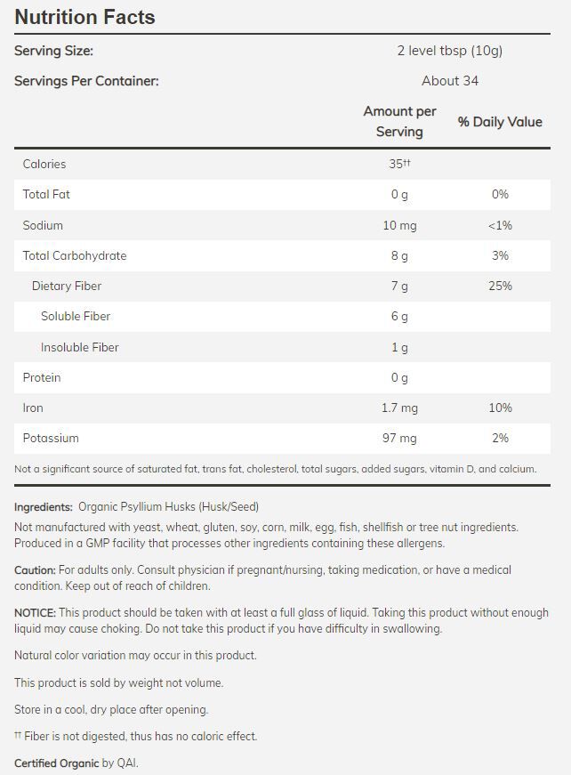 #Size_Organic, 12 oz.