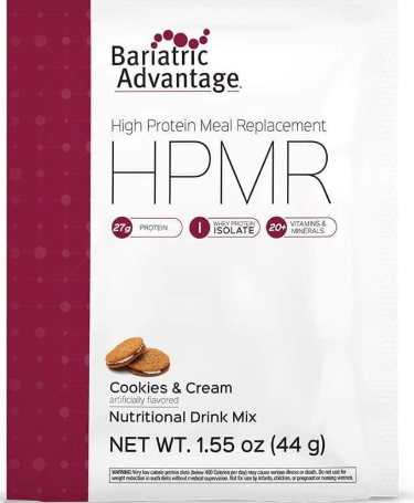 Bariatric Advantage HPMR High Protein Meal Replacement Single Serve Packets - Available in 6 Flavors! - High-quality Meal Replacements by Bariatric Advantage at 