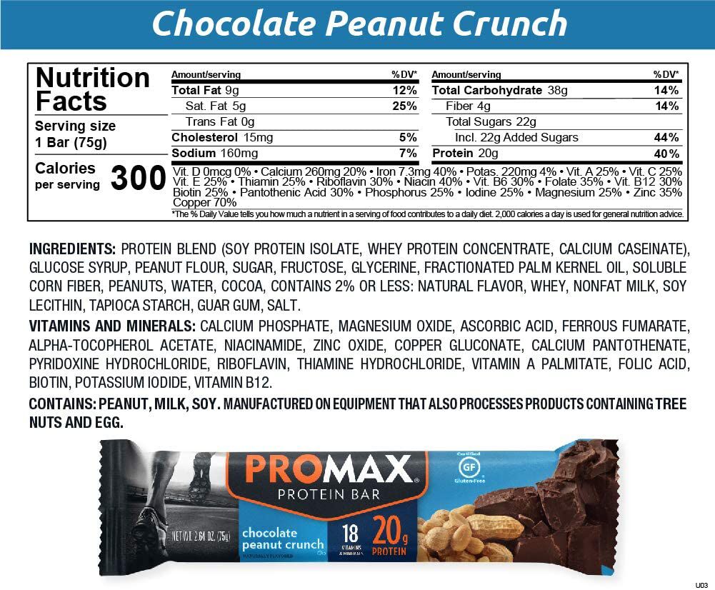 #Flavor_Chocolate Peanut Crunch #Size_12 bars