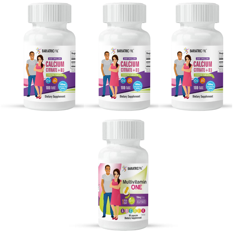 Gastric Bypass Complete Bariatric Vitamin Pack by BariatricPal - Tablets - High-quality Vitamin Pack by BariatricPal at 