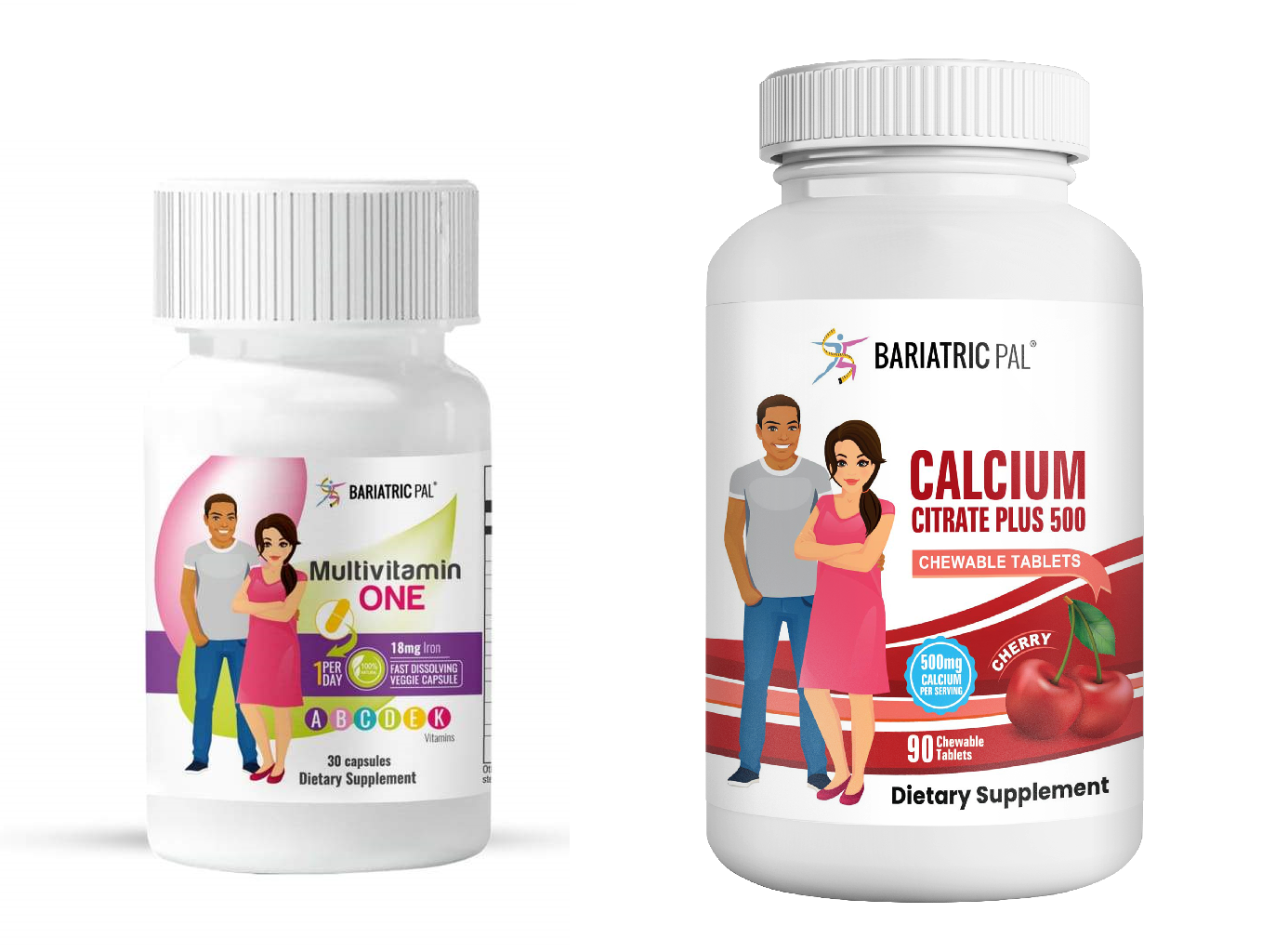 Gastric Band Complete Bariatric Vitamin Pack by BariatricPal - Capsules & Chewables - High-quality Vitamin Pack by BariatricPal at BariatricPal Store