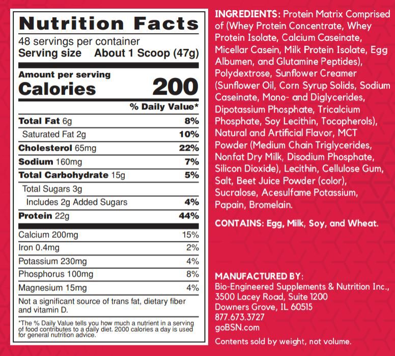 #Flavor_Strawberry Milkshake #Size_5 lb.