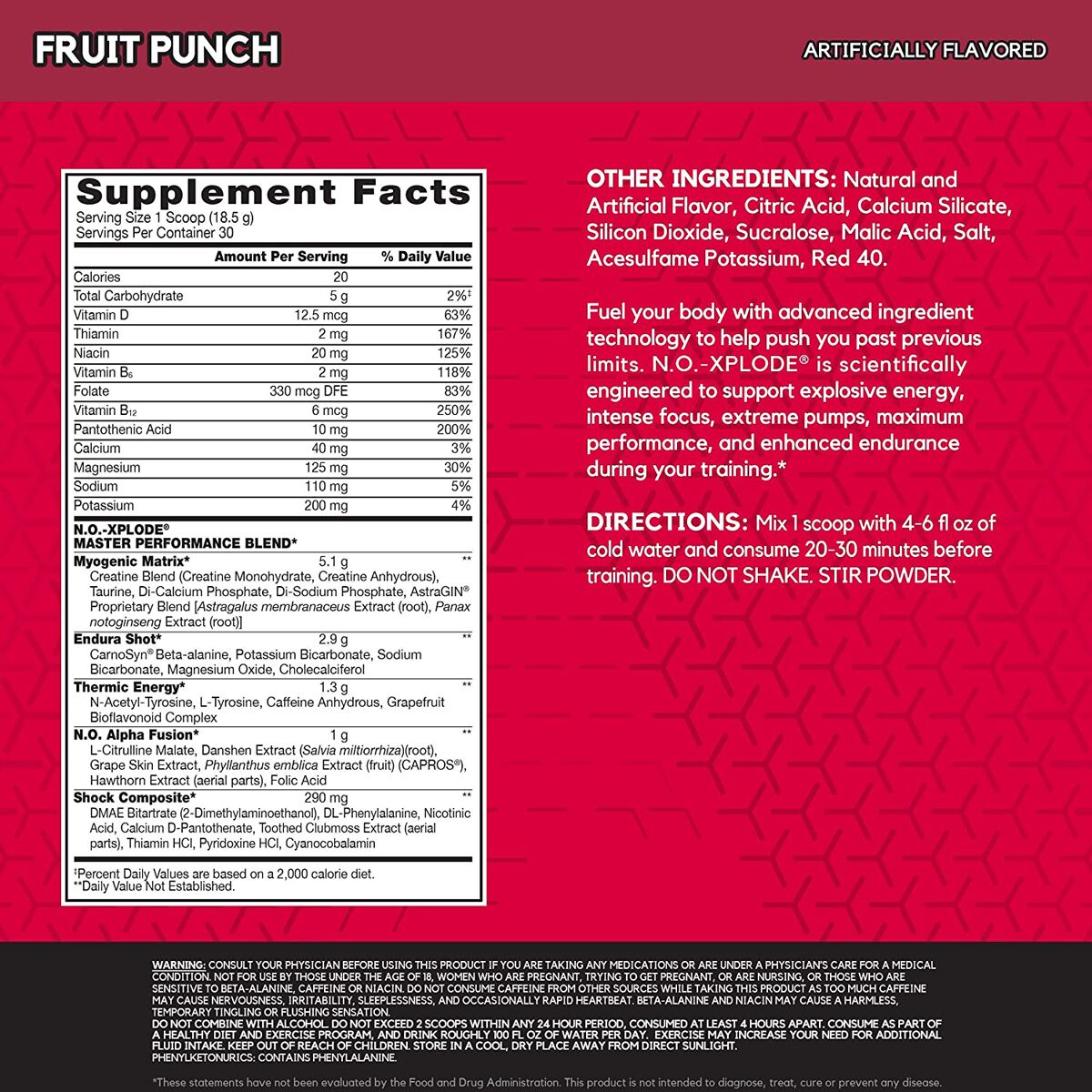 #Flavor_Fruit Punch #Size_30 servings