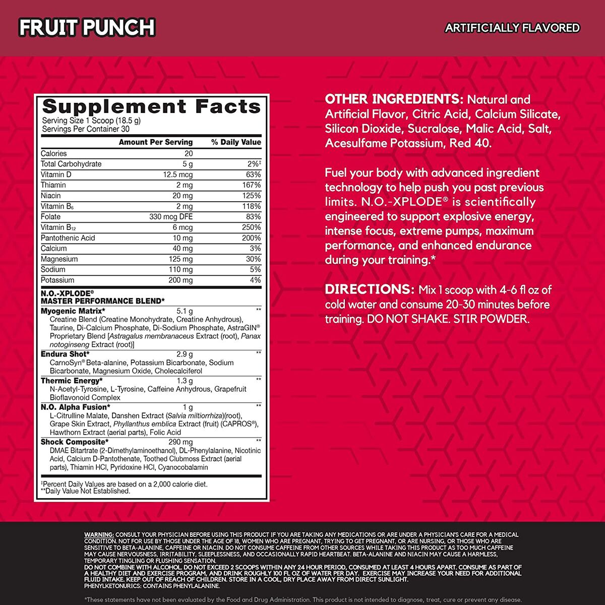 #Flavor_Fruit Punch #Size_30 servings
