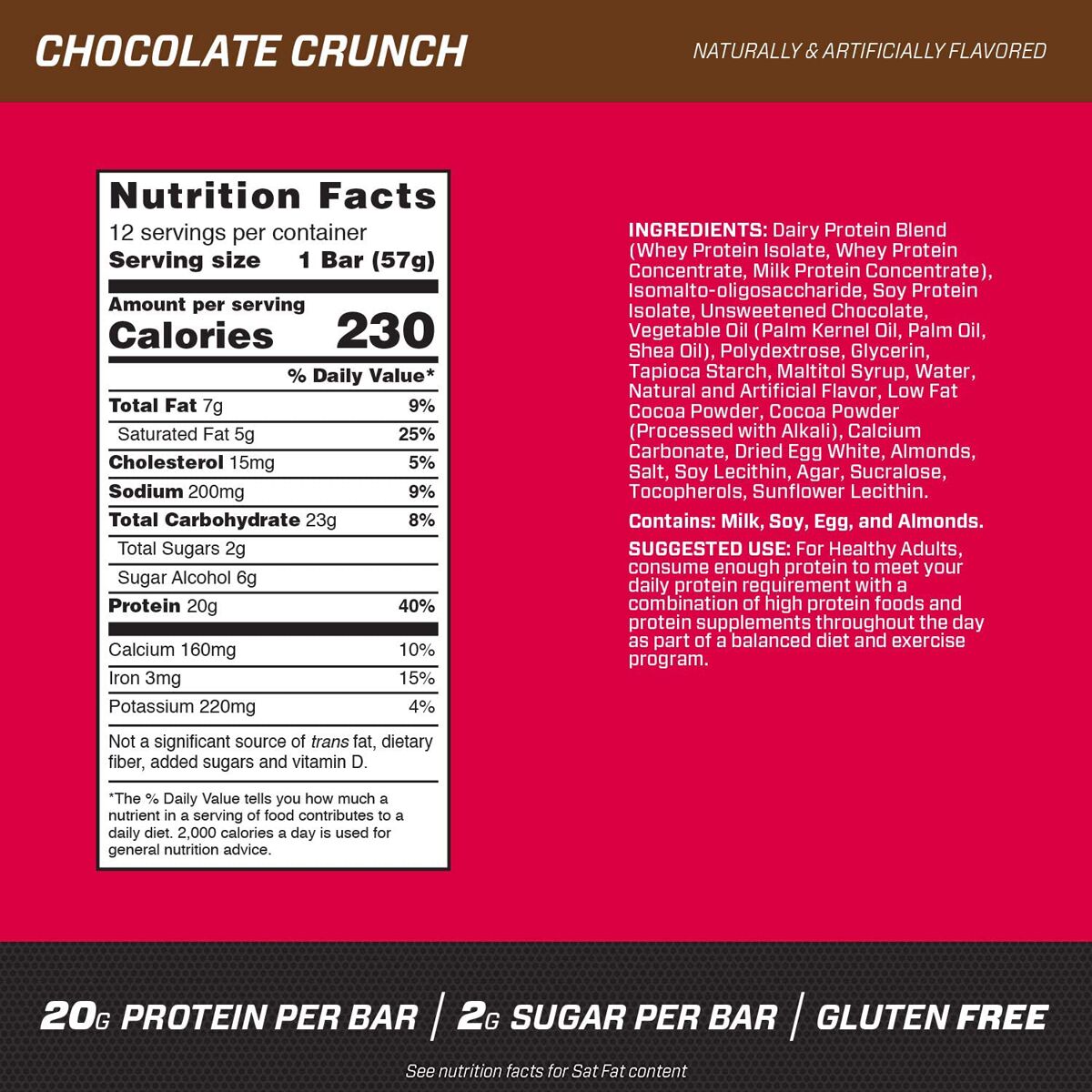 #Flavor_Chocolate Crunch #Size_12 bars