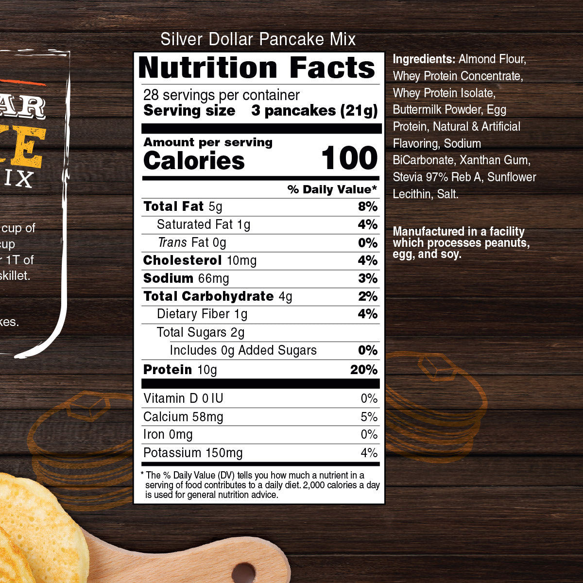 Inspire Silver Dollar Pancakes by Bariatric Eating - High-quality Hot Meals by Bariatric Eating at BariatricPal Store