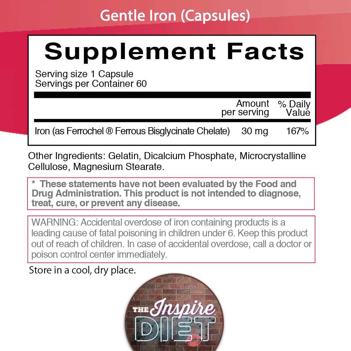 Journey 'Gentle' Iron Tiny Capsules by Bariatric Eating - High-quality Vitamins by Bariatric Eating at BariatricPal Store