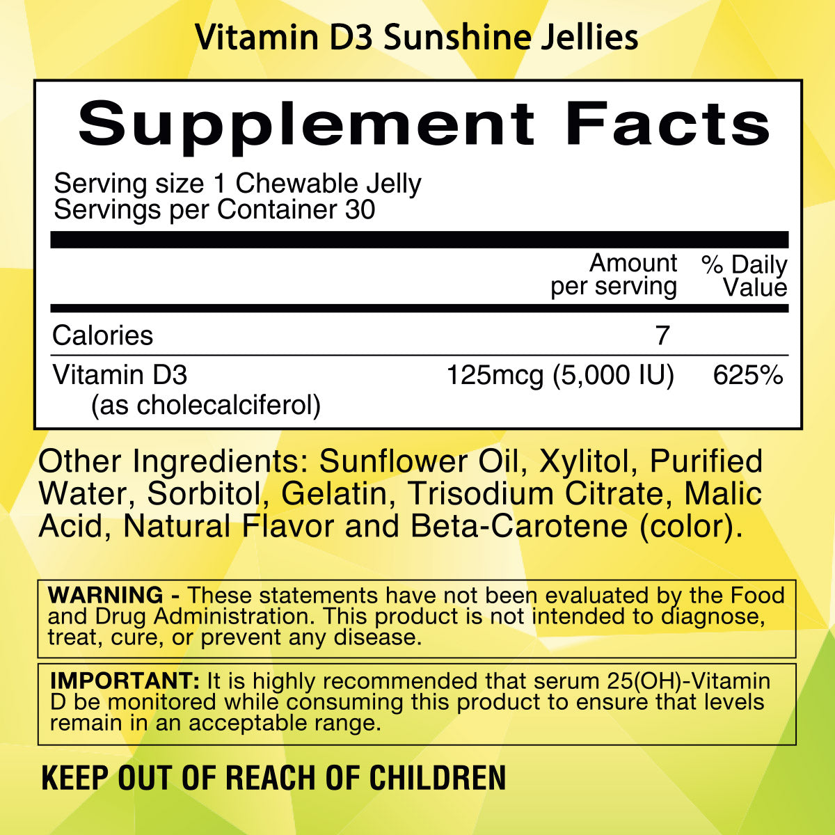 Journey Vitamin D3 Jellies by Bariatric Eating - High-quality Vitamin D by Bariatric Eating at BariatricPal Store