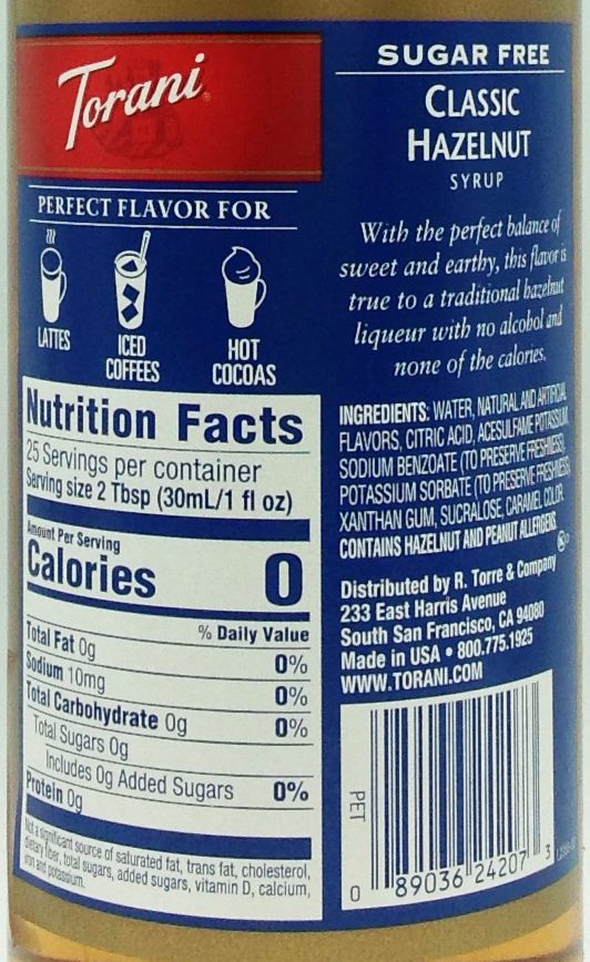 #Flavor_Hazelnut Classic (plastic) #Size_750 ml (25.4 oz)