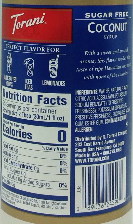 #Flavor_Coconut (plastic) #Size_750 ml (25.4 oz)