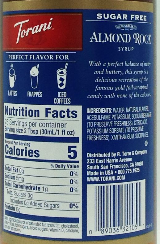 #Flavor_Almond Roca #Size_750 ml (25.4 oz)