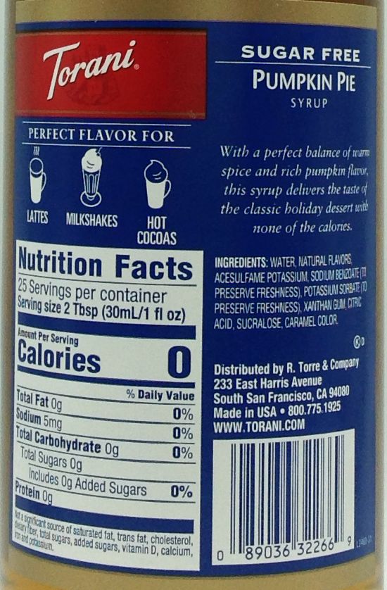 #Flavor_Pumpkin Pie #Size_750 ml (25.4 oz)