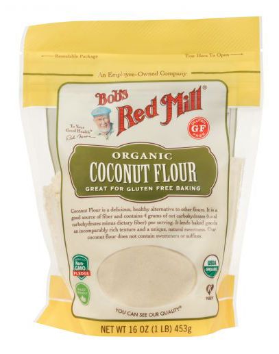 Bob's Red Mill Coconut Flour, Organic 16 oz (1 lb) - High-quality Baking Products by Bob's Red Mill at 