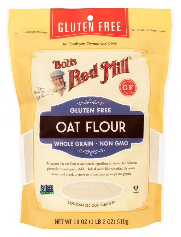 Bob's Red Mill Gluten Free Oat Flour 18 oz. - High-quality Baking Products by Bob's Red Mill at 